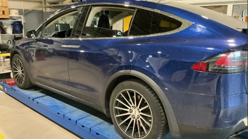 TESLA MOTORS Model X 75D 4WD EU-OK EAP H.FESTE STOR BATTERI  LAVT KM 1-EIER