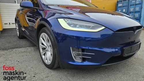 TESLA Model X 75D Krok+CCS+5-seter+AutoPilot+Skinn+LTE+Netflix+++