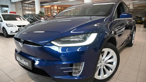 TESLA Model X 75D AWD Premium m/Luft/Pano/Krok++