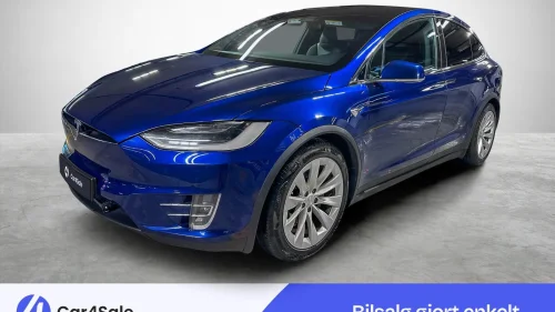 TESLA Model X 75D 6-seter / H-Feste / Del-skinn / Cruise / Autopilot