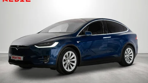 TESLA Model X 417km(75kWh)/75D/6-seter/MCU2/CCS/Hengerfeste/Autopilot
