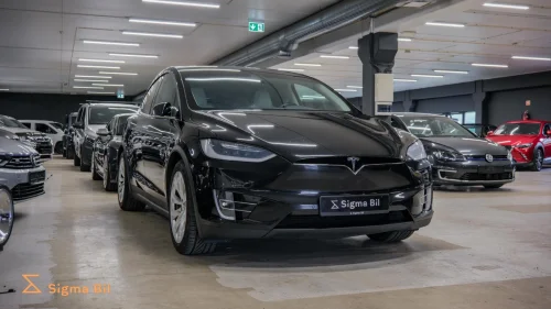 TESLA Model X 75D 525HK 7-Seter Luft ACC Autopilot Karbon R-Kam Krok+