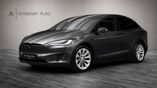 TESLA Model X 75D 7-Seter - FSD - MCU2 - Luft - Skinn - Carbon +++