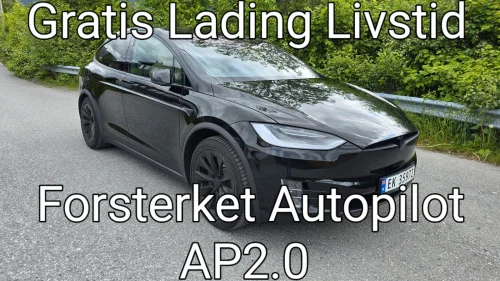 TESLA MOTORS Model X 75D 4WD/GRATIS LADING LIVSTID/AP2.0