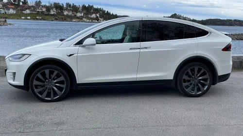 TESLA MOTORS Model X 100 D Long Range 6 seter Premium 22’ turbin