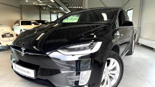 TESLA Model X 75D Autopilot-6-seter-H.feste-AWD-Skinn-Luft-R.kamera.
