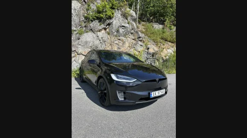 TESLA Model X 100D 4WD 5-s CHROME DELETE UTVIDET GARANTI
