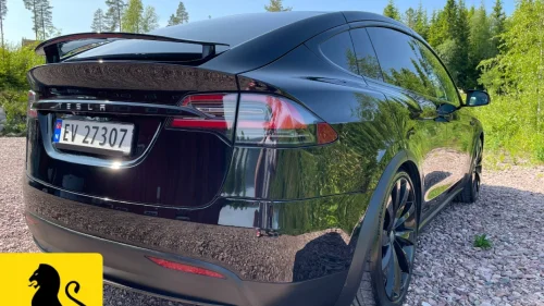 TESLA Model X 100D, NAF-test, 5 seter, EAP, keramisk coating, strøken