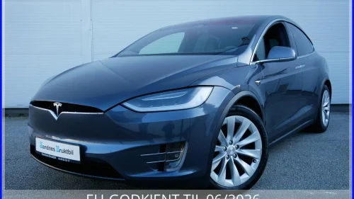 TESLA Model X 75D 7-SETER CCS,MCU2,KROK,KAMERA,SKINN,AUTOPILOT,LUFT