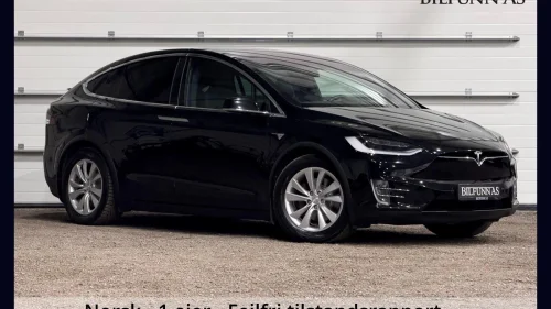TESLA Model X 100D 7-S, 2 år Garanti, FSD, Vinterpakke, Krok, Pen bil