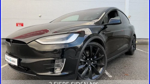 TESLA Model X 75D 6-SETER,DELSKINN,KROK,ACC,CCS,VINTERPAKKE,MCU2