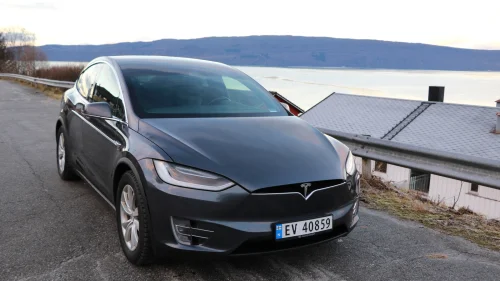 TESLA Model X 75D AWD 7-seter Des18 MCU2 CCS Piggdekk Vinterpakke