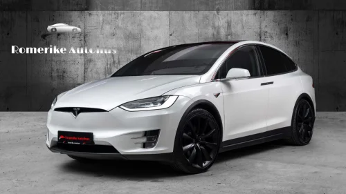 TESLA Model X 100d LONG RANGE 6-S // UltraHiFi, Vinter, Carbon, 22"++