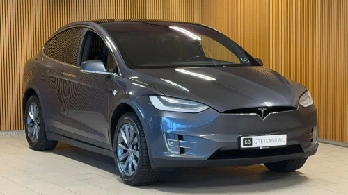 TESLA Model X LONG RANGE RAVEN / SKINN / 5 SETER / AUTOPILOT / 1 EIER