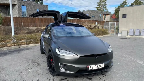 TESLA Model X Long Range Raven - fullt utstyrt