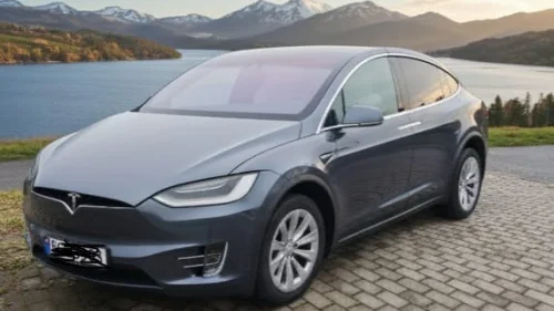 TESLA Model X Long Range plus-7 seter med oppgradert interiør