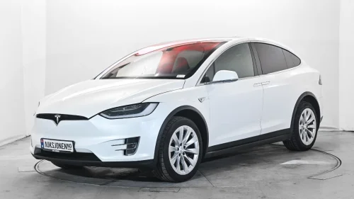 TESLA MOTORS Model X 90D 7-SETER HENGERFESTE PREMIUM LYD & INTERØR VINTERPAK