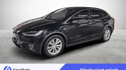 TESLA MOTORS Model X 75D / 417km / Skinn / Krok / EU27 / AP / Luft / 1-eier+