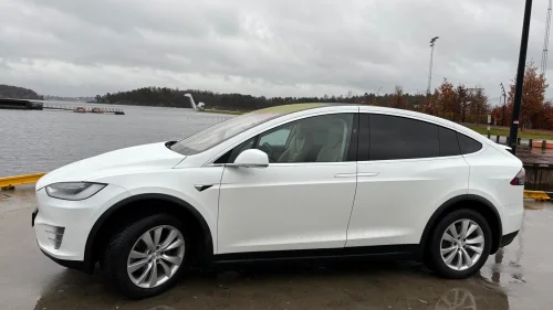 TESLA Model X 100D 7-seter. Meget pen og velholdt. 3 sett dekk