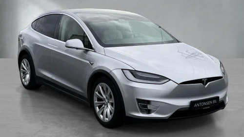 TESLA Model X 75D 5-seter/Luft/Skinn/H.feste/Acc/R.kamera