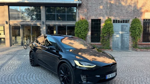 TESLA Model X 100D,Fullskinn,Carbon,22',H.feste,Chrome Delete,Luft
