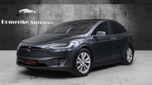 TESLA Model X 75d 6-SETER // EAP, Premium Lyd, Vinter, Krok, MCU2++