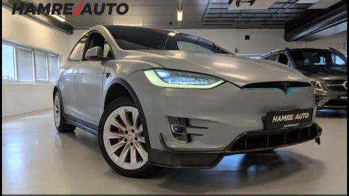 TESLA Model X 75D/6-Seter/Carbon/MCU2/CCS/Skinn/Krok/Homelink/20"