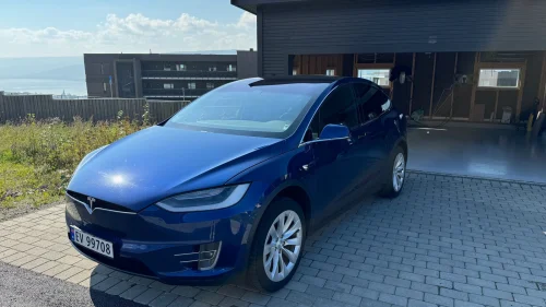 TESLA Model X Tesla  X Long Range Raven 6 seter FSD