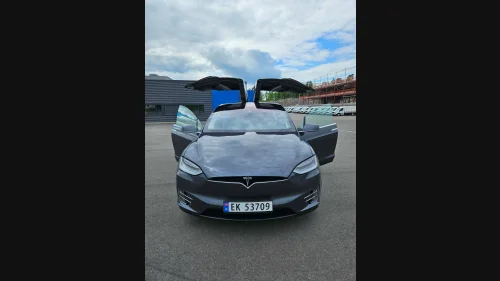 TESLA MOTORS Model X 90D 4WD 6-s autopilot, lav km,  eu ok, gode Dekk s/v