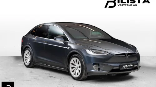 TESLA MOTORS Model X 75D 525HK Facelift 381km EPA ACC Luft Navi 1-eier ++