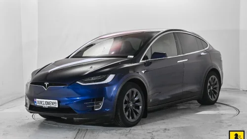 TESLA Model X 75D 7-SETER HENGERFESTE PREMIUM LYD CCS VINTERPAKKE