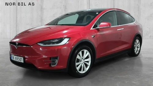 TESLA Model X 75D 4WD*NORSK BIL*SE DETALJER*CCS ADAPTER*SE PRIS+++