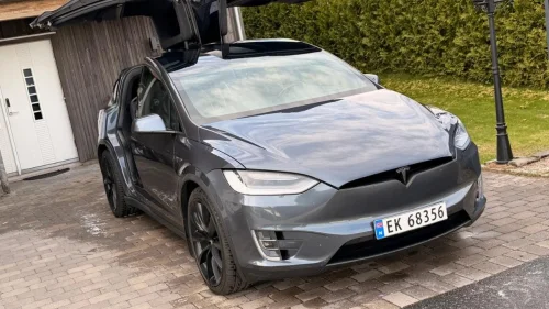 TESLA Model X 100D Long Range autopilot premium interiør eu ok 02.202