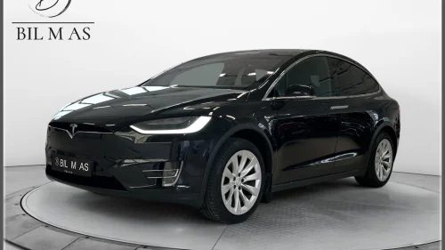 TESLA Model X 75D AWD 7-Seter Delskinn Luftfjæring H.Feste
