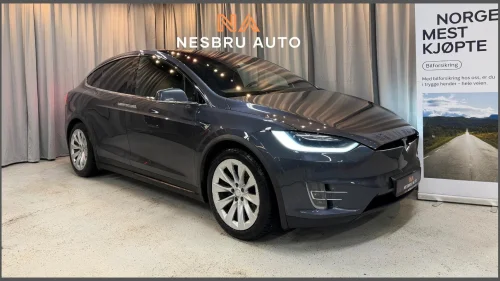 TESLA Model X 100D 7 SETER/4X4/CCS/KROK/VINTER/SKINN/R.KAM/CARBON+