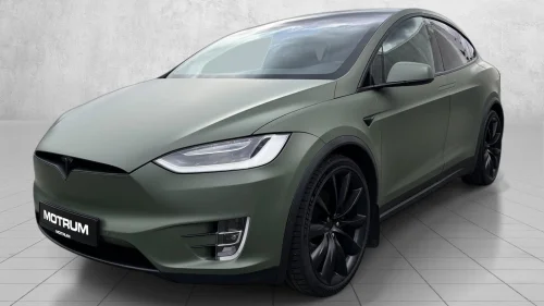 TESLA Model X 75D AWD 525hk 6-Seter Autopilot Krok Skinn Ryggekamera
