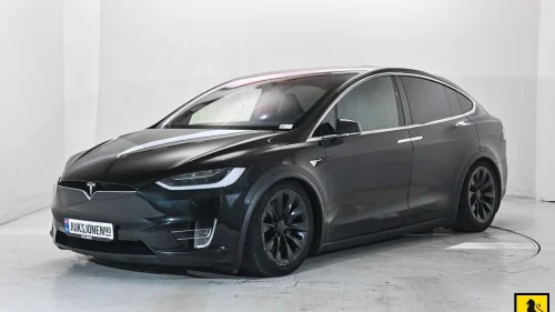 TESLA Model X 75D HENGERFESTE PREMIUM INTERIØR KARBONFIBERDEKOR