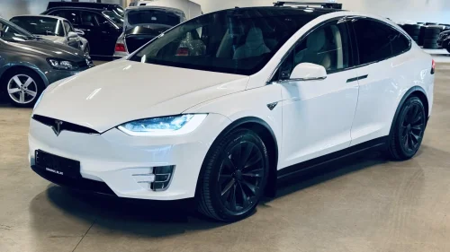 TESLA Model X 75 - 4WD - SKINN - 524 HK - 7-seter - Luft -Vinterpakke