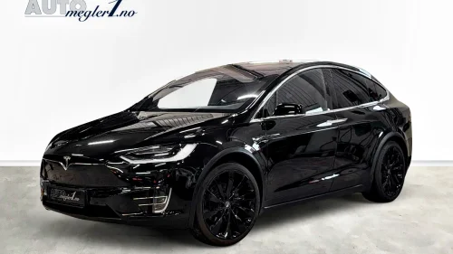 TESLA Model X 75D 4WD 7-s,22",Luftfjæring,Hengerfeste,Garanti,Lav km!