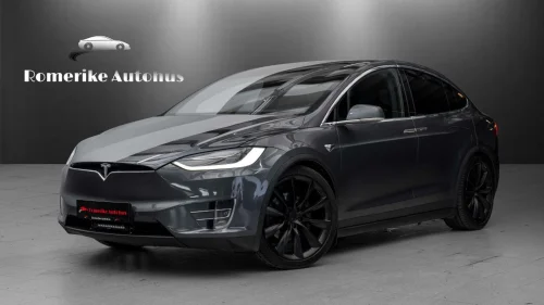 TESLA Model X 75d AWD 7S // UltraHiFi, Vinter, Carbon, CCS, 22"ONYX++