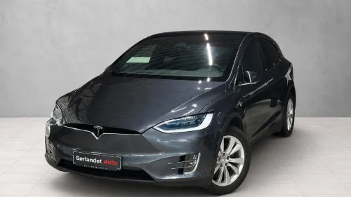 TESLA Model X 75D-7 seter-AP-KROK-Vinterpakke-CCS-Luftfjæring +++