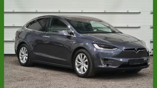 TESLA Model X Premium LR Raven, Adaptiv Luft, 3 år Topp Garanti
