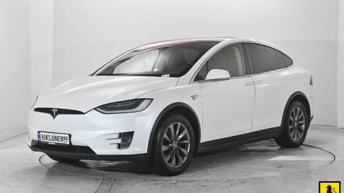 TESLA MOTORS Model X 90D 7-SETER HENGERFESTE PREMIUM LYD & INTERIØR