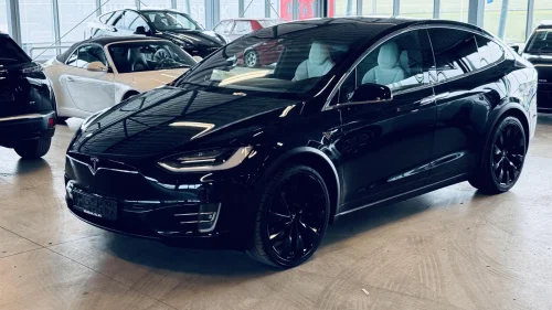 TESLA Model X 75 - 4WD - SKINN - 524 HK - 7-seter - Luft +++