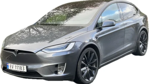 TESLA Model X 100D/4WD/6-seter/LR/CCS/Premium/MCU2/Luftfjær/Krok