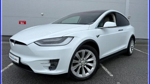 TESLA Model X 75D 7-SETER,SKINN,KROK,ACC,NAVI,TLF,CCS,VINTERPAKKE,LED