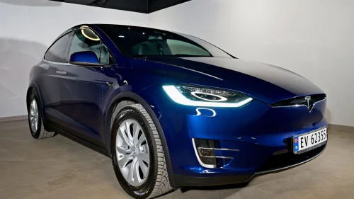 TESLA Model X 75D / 7s / 1 eier / MCU2,UltraHiFi,Carbon,Skinn +++