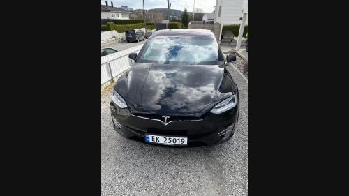 TESLA MOTORS Model X 75D 6 s/Gratis lading/H. feste/Delskinn/AWD