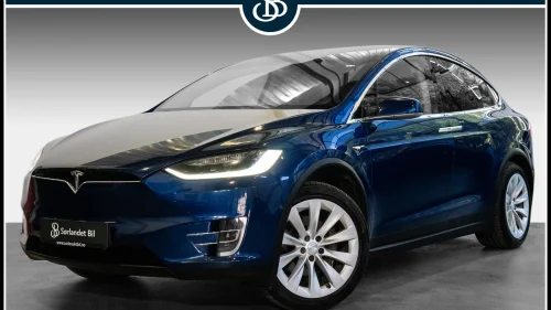 TESLA MOTORS Model X 75D / 6-SETER / EAP / SKINN / VINTERPAKKE / CCS / 20"