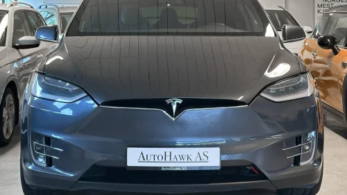 TESLA Model X 75D Premium 7-Sete/AP/Pano/Skinn/R.Kam/LuftFjæring/Krok